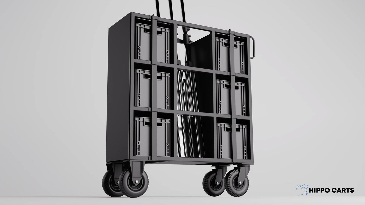 6 Crate Centre Void Film Cart