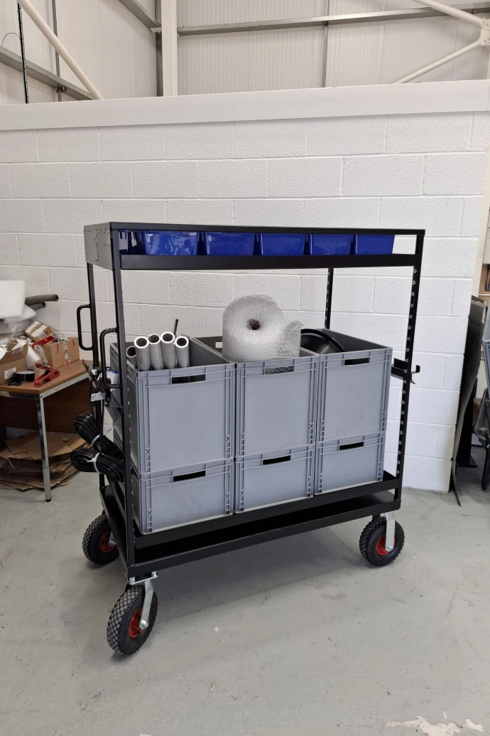 Bespoke Modular Film and TV production cart