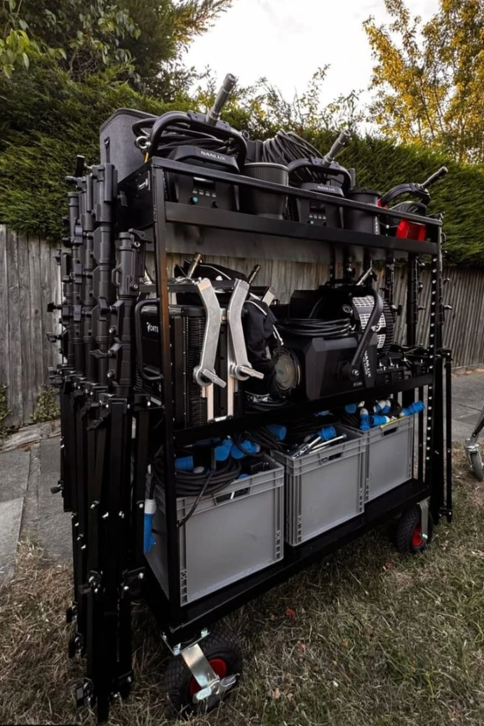 Bespoke Modular cart, Film and TV Production cart